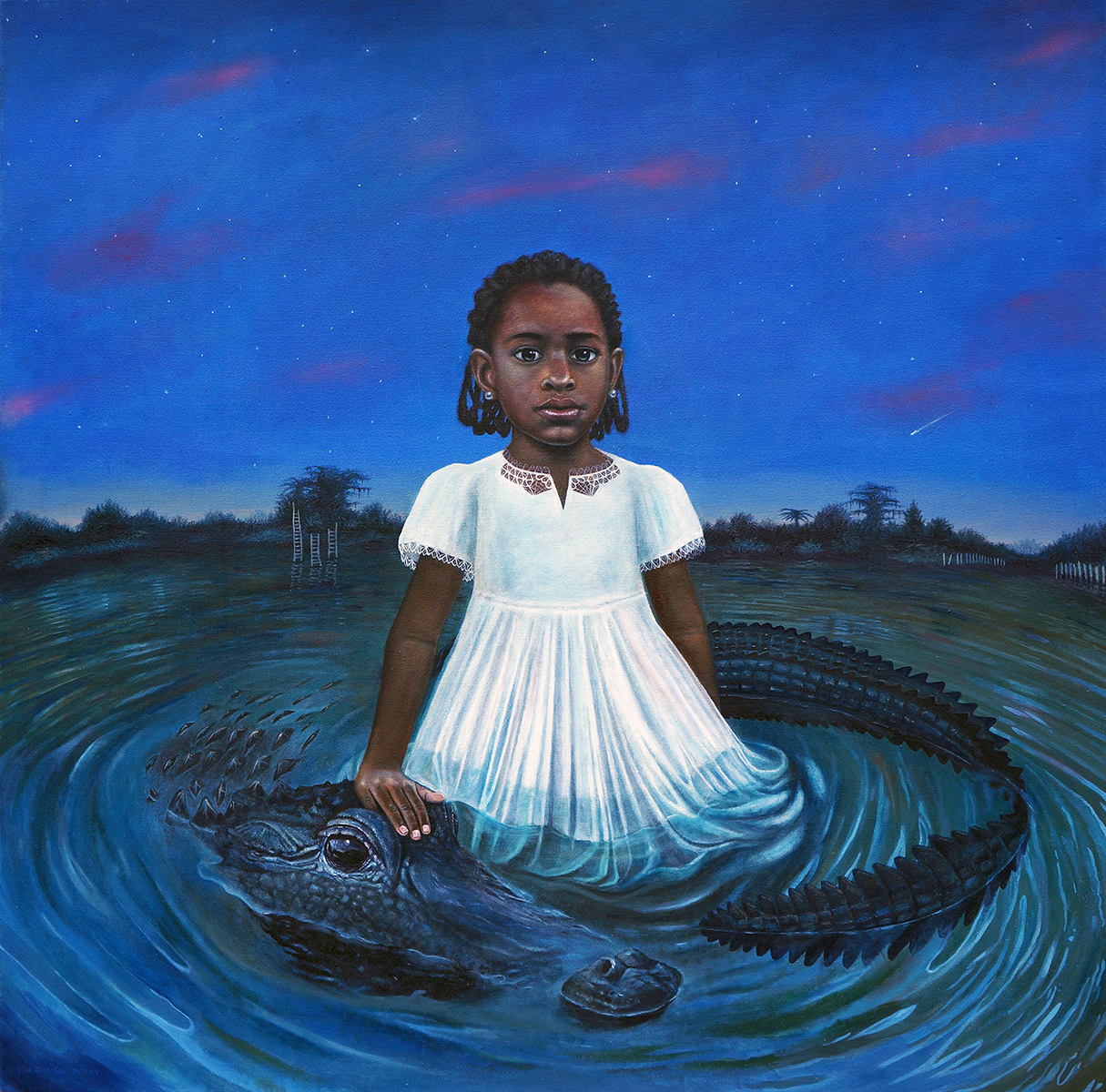 S. Ross Browne - USA - A forgotten allegory of souls _2016_oil on canvas_46x50